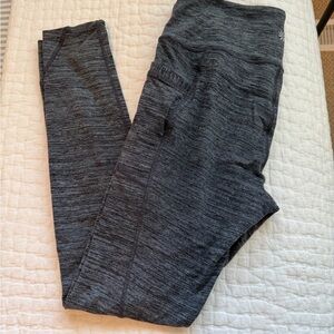 Athleta Charcoal Heather Leggings